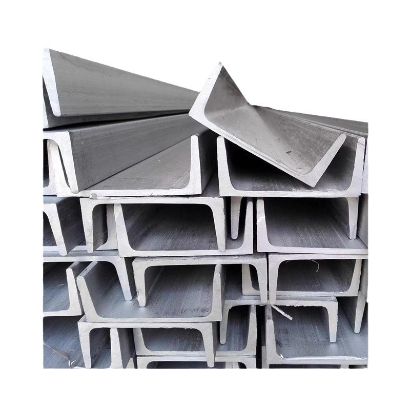 Cross-Border Direct Supply Stainless Steel Profile Stainless Steel Trough Steel 304/316 Hot Rolled Trough Steel 201 Stainless Steel Trough Steel