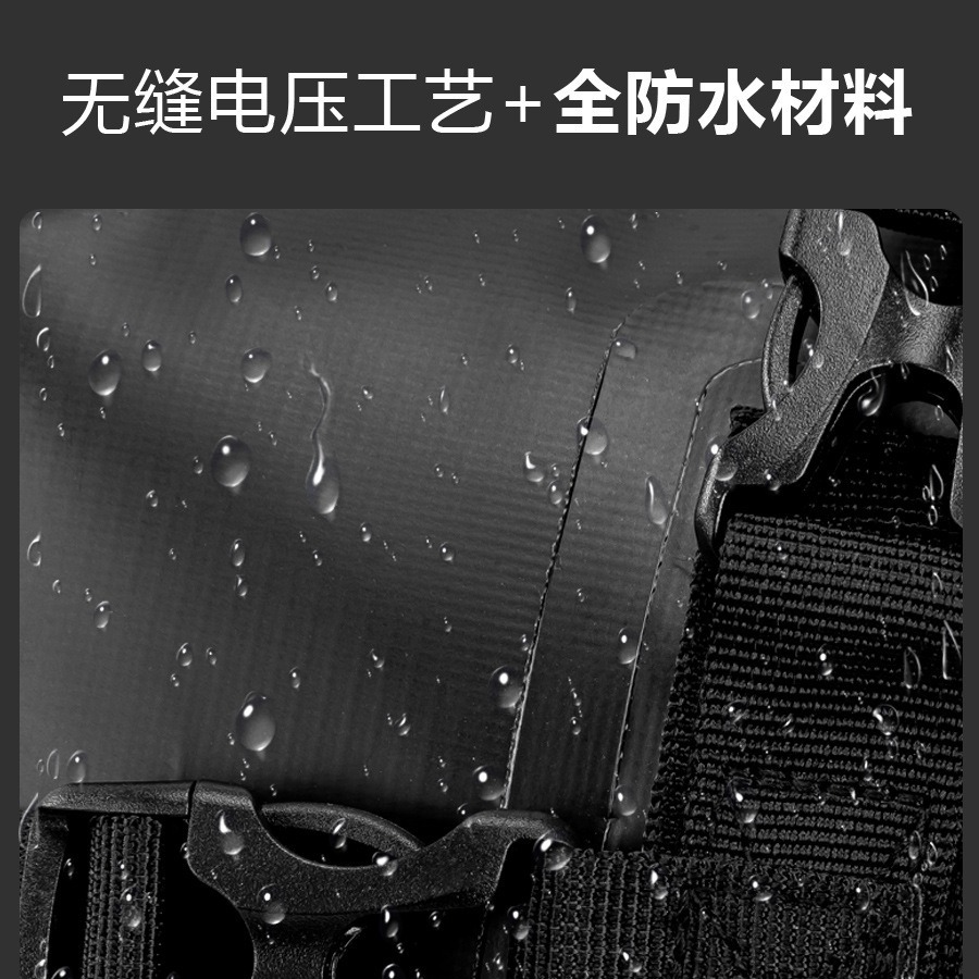 Amazon Explosive Motorcycle Bar Side Bag Multifunctional Cycling Bag Large Capacity PVC Backpack Waterproof Shoulder Bag N