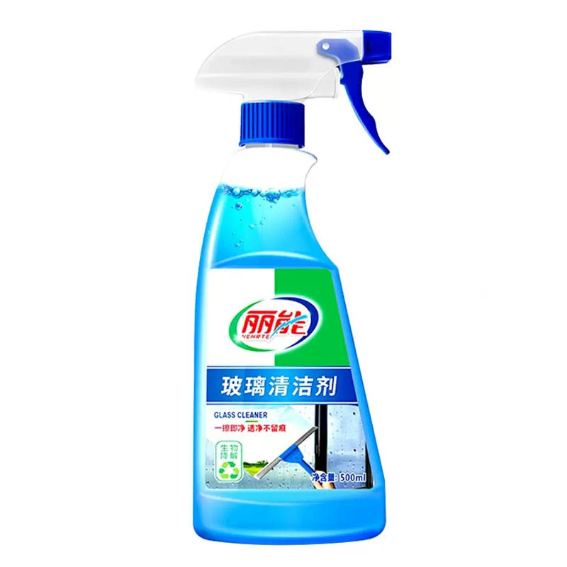 Чистящее средство для стекол в душевой, удаляет накипь, подходит для окон и пятен, можно распылять