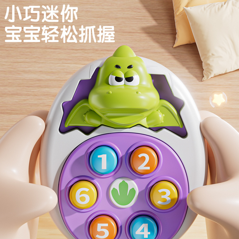 Whack-A-Mole Toy Children's Educational Toy Cartoon Knocking Early Practice Parent-Child Interactive Training Battle Decompression Toy