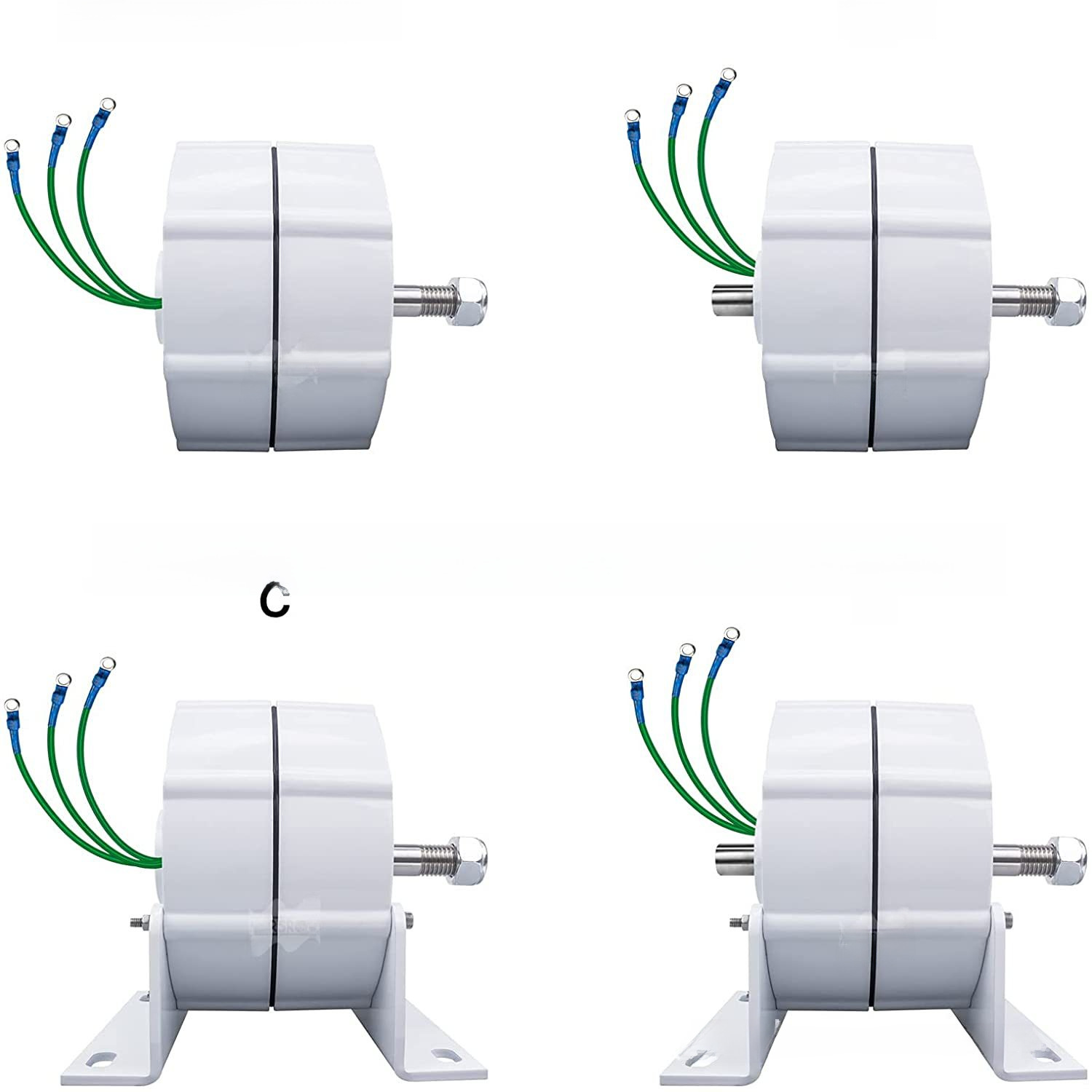 Factory Direct Sales 600W Rare Earth Three-Phase Ac Permanent Magnet Generator Brushless Generator Generator Set