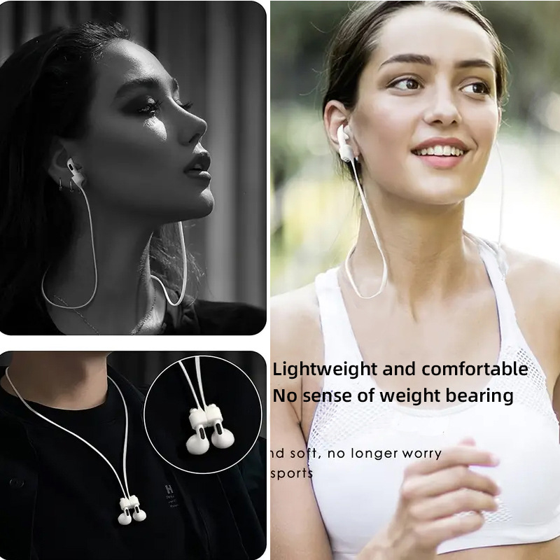 For Airpods3 headset anti-lost rope silicone magnetic anti-lost lanyard Apple pro2 Bluetooth headset anti-lost rope
