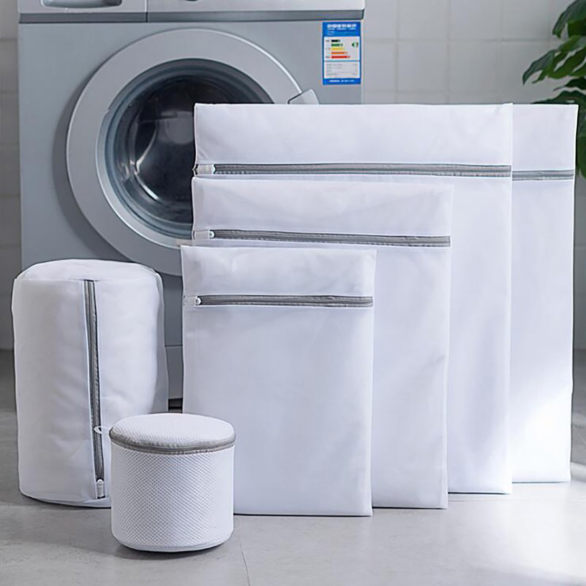Сумка для стирки с застежкой-молнией из тонкой сетки для прямых волос, утолщенная, для машинной стирки, для ухода за одеждой, сумка для хранения в поездках, в наличии