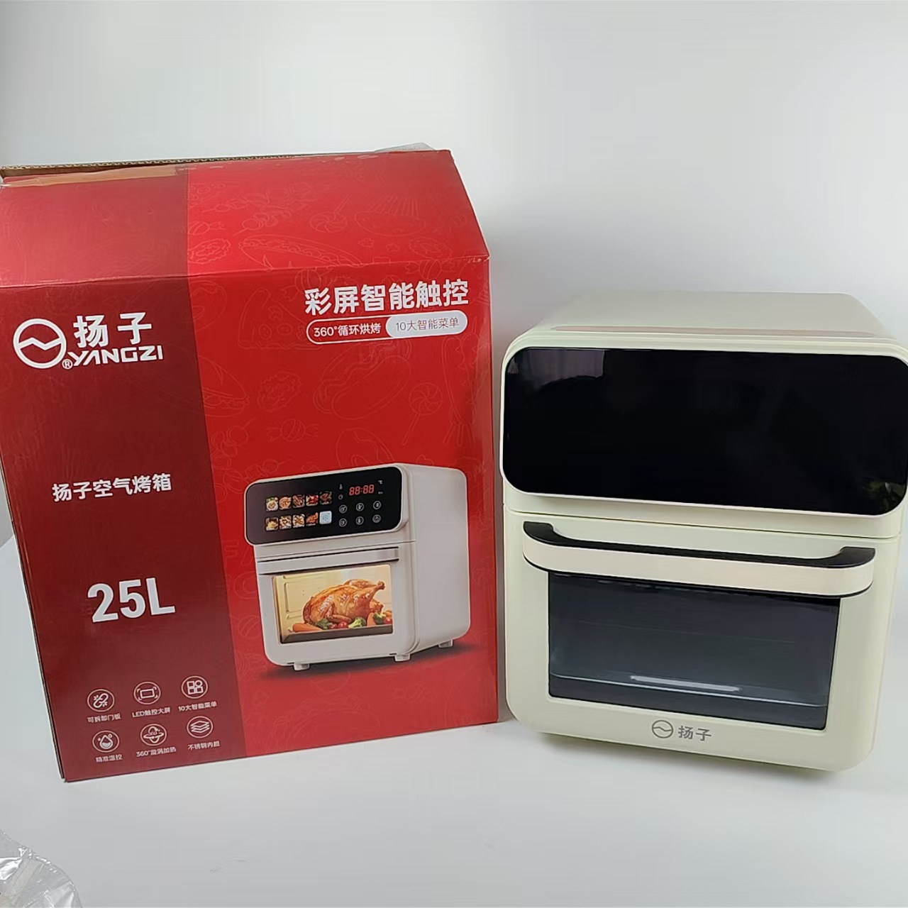Yangjie 5L Air Fryer for Home Use, Large Capacity Electric Fryer, New Smart Frying and Grilling Machine, French Fries Maker, Air Fryer Oven