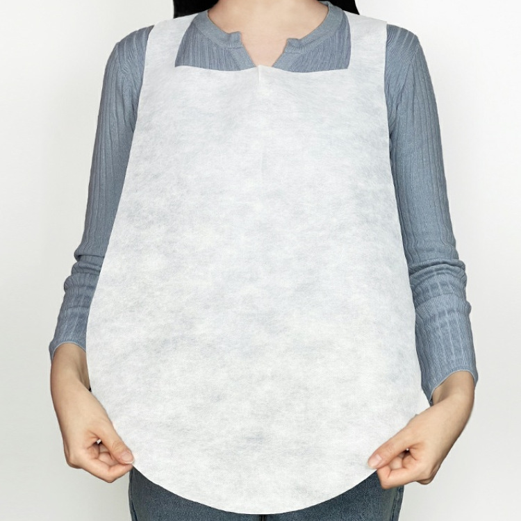 Одноразовый нетканый фартук для кейтеринга, фартук для гостей на горячем горшке, нетканый фартук для выноса