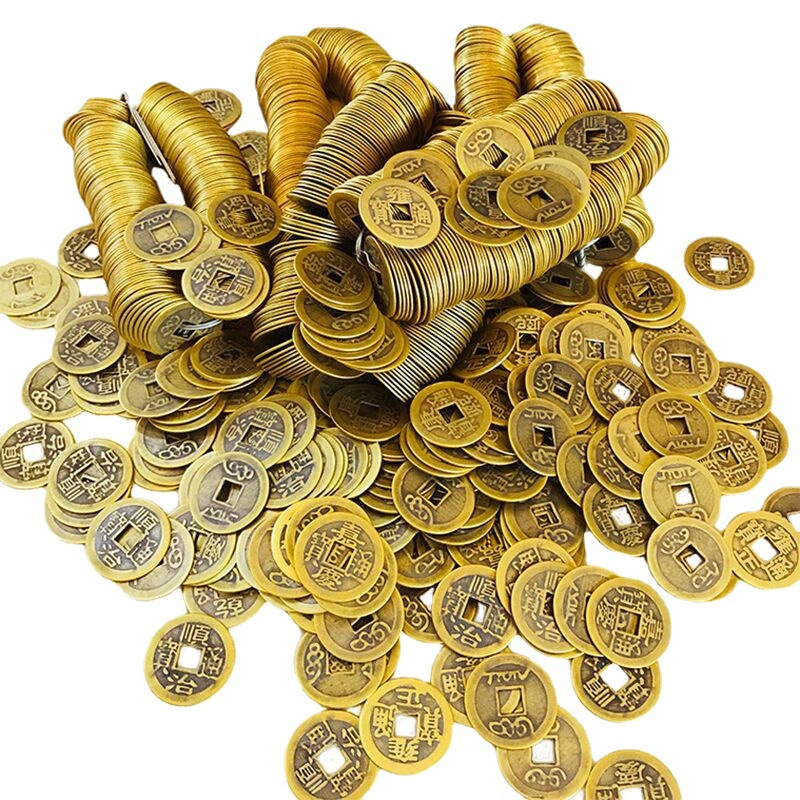 Factory copper money wholesale brass copper money five Emperor money alloy copper five Emperor money shake sound explosion imitation brass antique coins