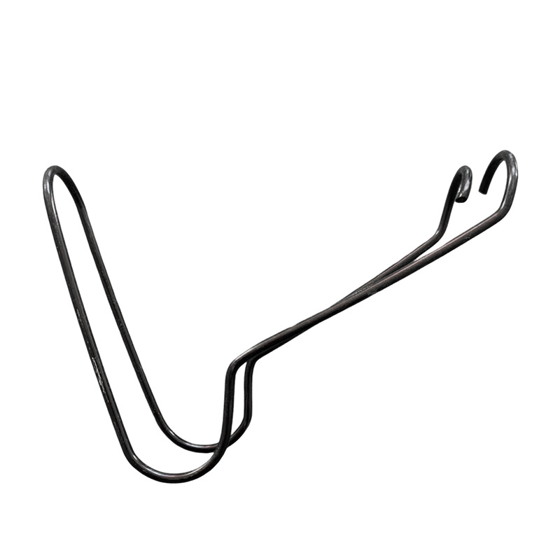 Fixed greenhouse skeleton metal fittings steel wire clamp greenhouse cross pipe fixing piece hot galvanized pressing top spring