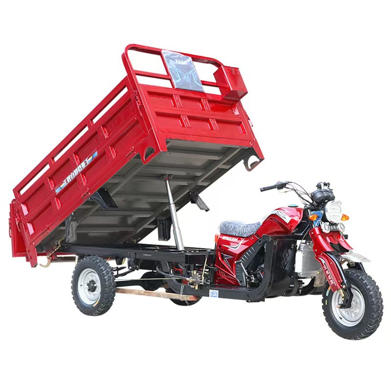 New Zongshen Defends Weihan Three-wheeled Dump Truck Powerful Power Gasoline Three-wheeled Motorcycle Fuel Tricycle