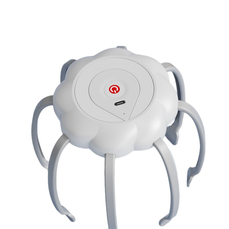 Cross-Border Multifunctional Electric Head Massager Multi-Dimensional Intelligent Meridian Dredging Headache Decompression Relaxation Massager