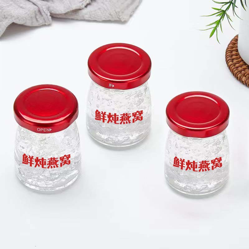 Source Factory Fresh Stewed Bird's Nest Bottle Instant Bird's Nest Detectable Sialic Acid Bird's Nest Containing DNA Certification Nourishing