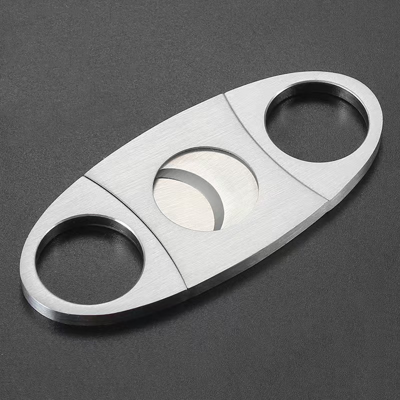 Cigar Scissors Cigar Smoke Cutter Portable Stainless Steel Cigar Scissors Manual Cigar Cutter in stock