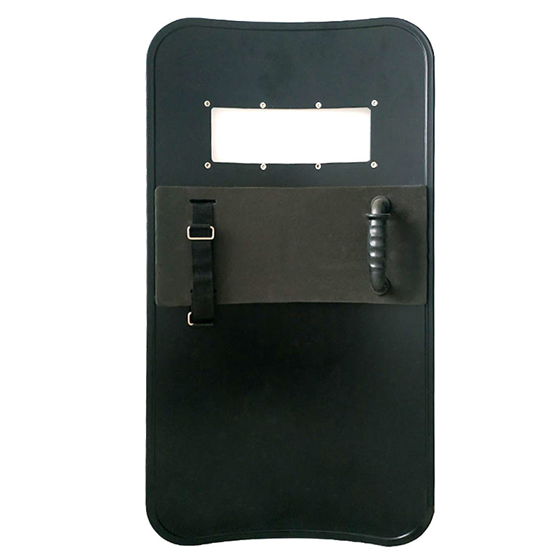 Military Green Pc Riot Shield Campus Shopping Mall Handheld Protective Self-Defense Shield Camouflage Training Security Equipment