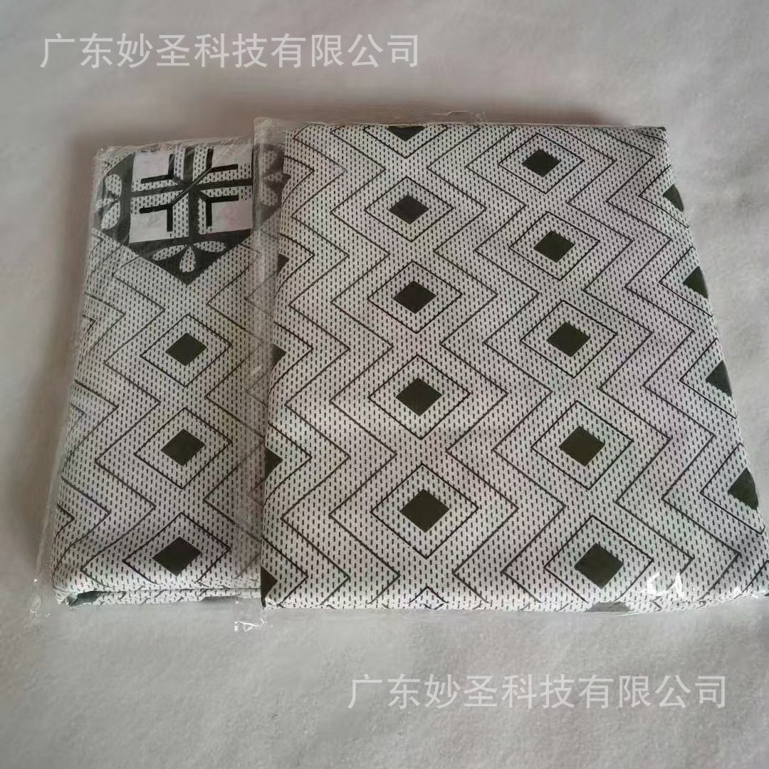 Moringa Linen Mat Three-Piece Set Group Purchase Health Mat Collection Magnetic Cooling Mat Panax Notoginseng Cooling Mat Manufacturer Direct Sales Conference Gifts