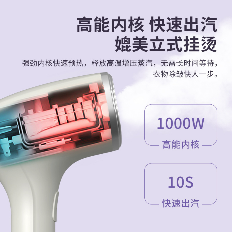 Spray Garment Ironing Machine, Household Handheld Iron Machine, Any Fabric Can Be Used in 5 Seconds, Large Steam Household Garment Ironing Machine