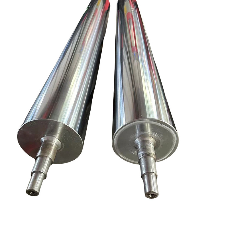 Manufacturer Wholesale Supply of Mirror Finish Rollers, Galvanized Chrome-Plated Shaft Rollers, Conveyor Line Polyurethane Electric Powered Rollers Factory