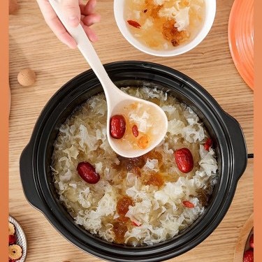 Xianke 5.2L/6.2L Household Electric Clay Pot, Electric Stew Pot, Ceramic Soup Pot, Porridge Pot, Health Pot, Electric Clay Pot