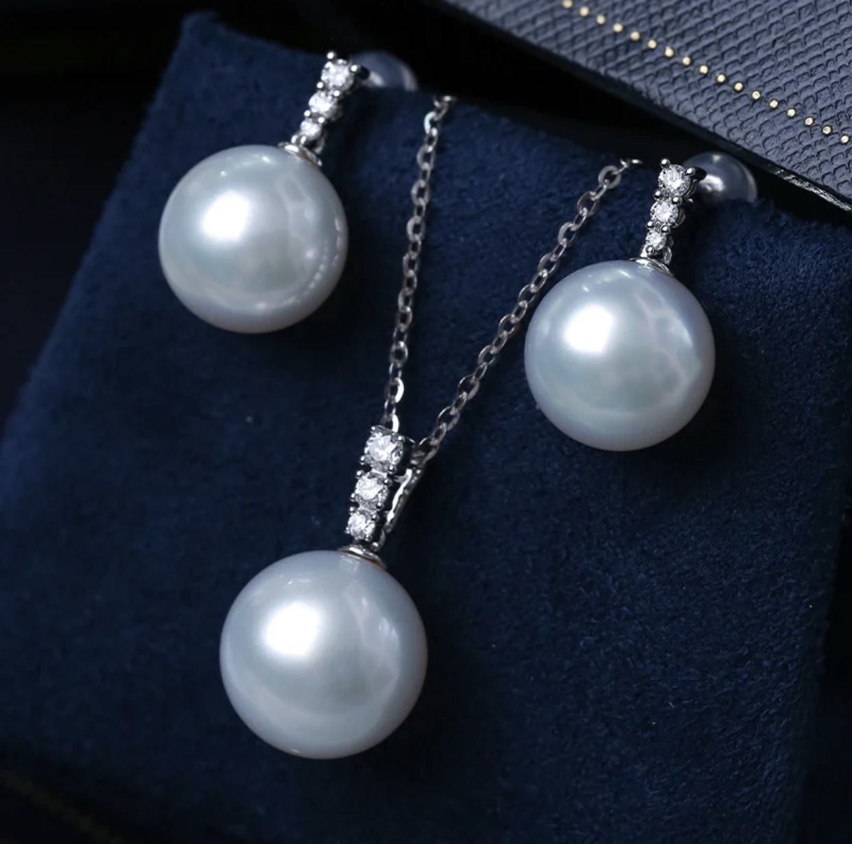 Platinum Pt900 Accessories Simple Vertical Design Pendant Zircon Inlaid Reference Beads 12-13mm