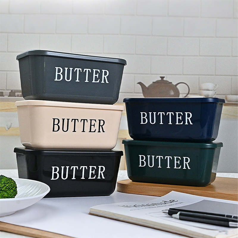 Коробка для масла с ножом, большая коробка для сыра, пищевая пластиковая коробка для сыра, кросс-бордерная коробка для масла Amazon