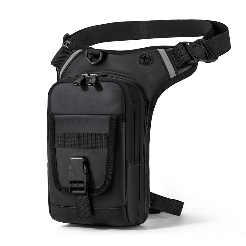 New Water-Repellent Multifunctional Leg Bag Tactical Outdoor Waist Bag Men's Motor Tool Bag Men's Cycling Motorcycle Backpack Cross