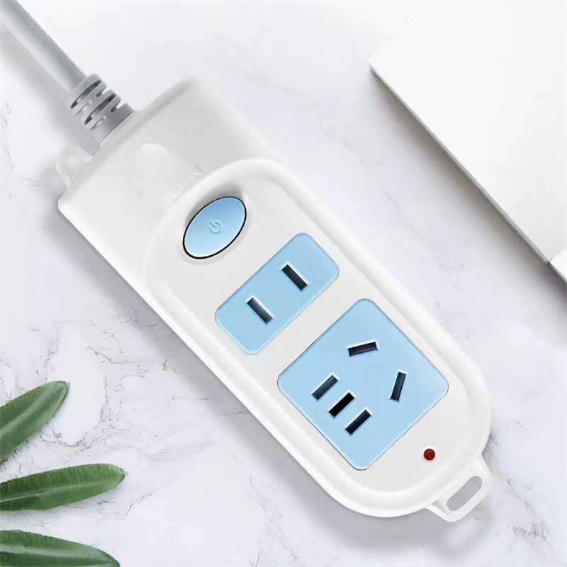Free Shipping Official Genuine Socket Multi-Functional Plug-In Row Household Plug-In Extension Cord Plug-In Board with Line Switch Drag Line Board