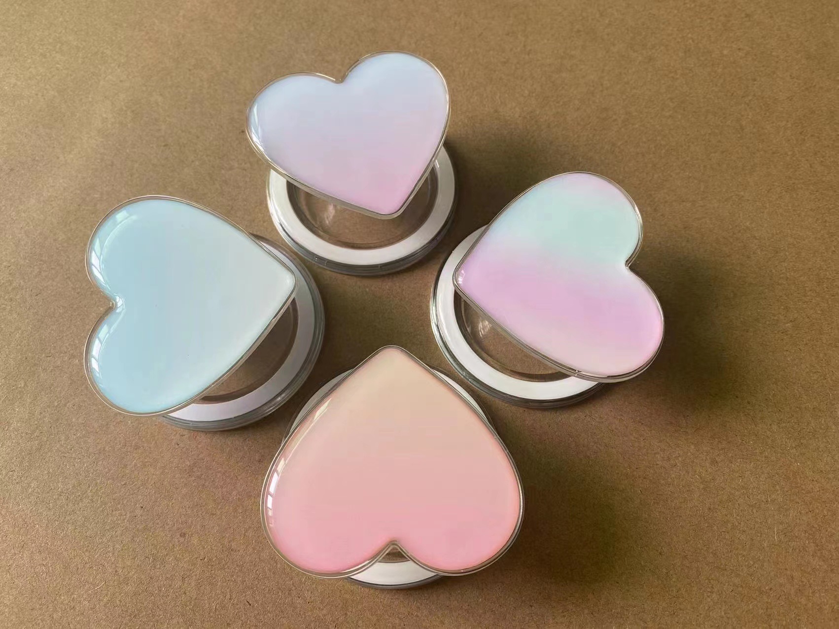 Magnetic Suction Love Macaron Color Mobile Phone Airbag Bracket Folding Bracket Lazy Detachable Magnetic Suction Airbag Bracket