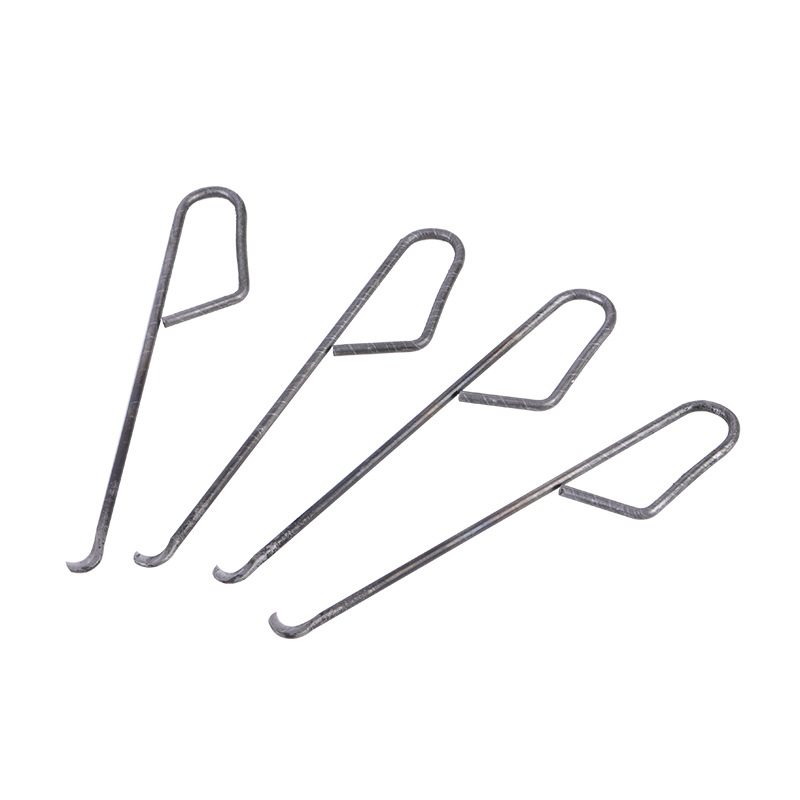 No. 13 Ear Handle Knotting Knife, Textile Accessory Ear-Shaped Reverse-Hand Knotting Knife, Square Handle Ear Handle, Curved Handle Knotting Knife