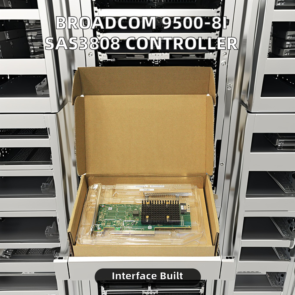 Broadcom 9500-8I Large-Scale Integrated Circuit Sas3808 Pci-E 4.0 X8 12 Gb/S S