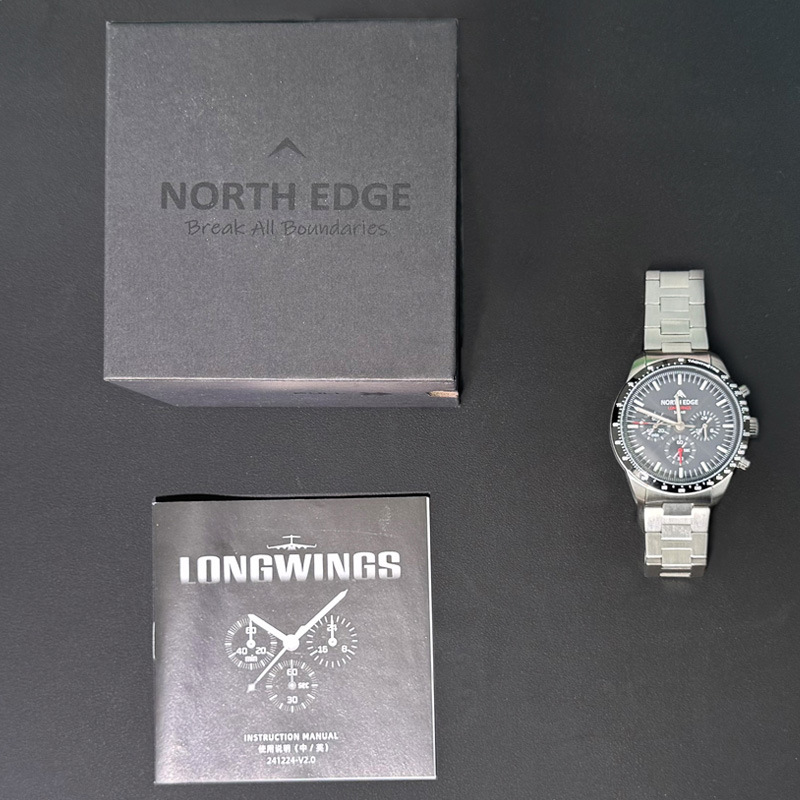 Индивидуальный логотип можно OEM с изображениями для настройки цифровых часов три глаза таймер стрелочные солнечные кварцевые часы для мужчин