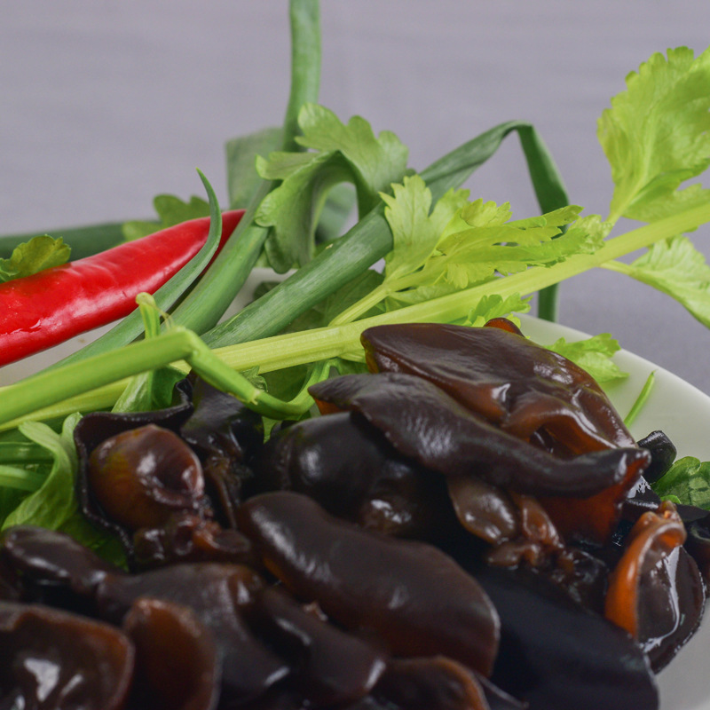 Black fungus 100g/250g northeast black fungus small Bowl ear bag fungus dry goods edible fungus