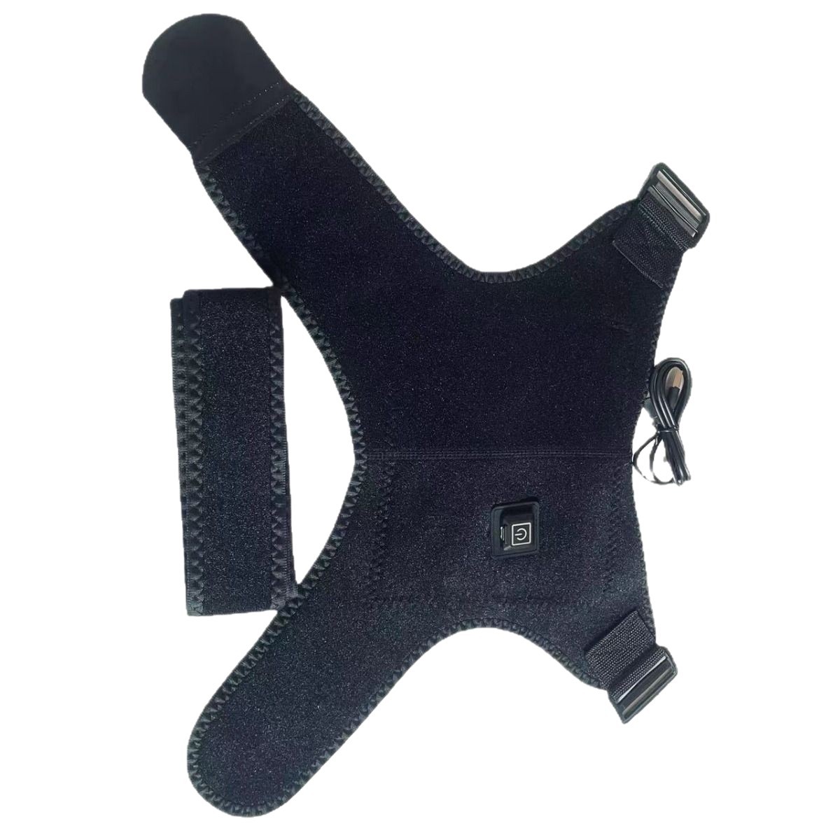 Cross-border USB socket heating shoulder pad warm shoulder pad hot compress shoulder heating shoulder neck joint warm shoulder