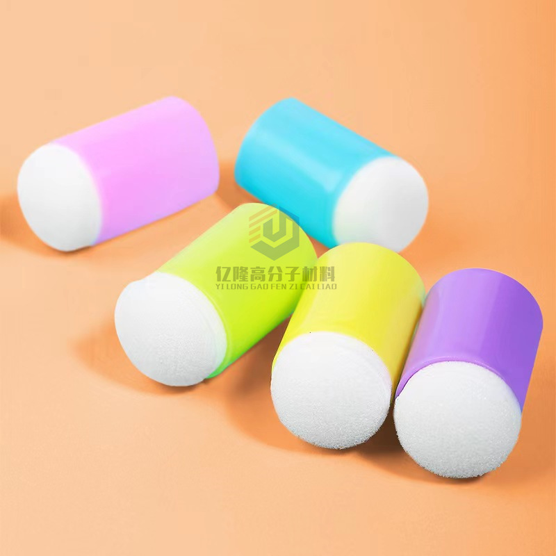 Spot color children's painting finger sponge smear colored finger sponge painting sponge wholesale