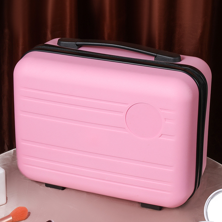 Customized 14inch Suitcase Cosmetic Bag Wholesale Souvenir Luggage Storage Cosmetic Bag Portable 2024 New Style