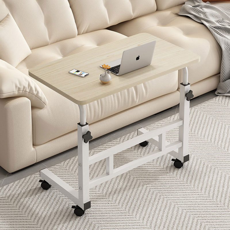 Movable Bedside Table for Bedroom, Living Room, Sofa, Lazy Table, Bedside Dining Table, Adjustable Computer Desk, Lift-Type