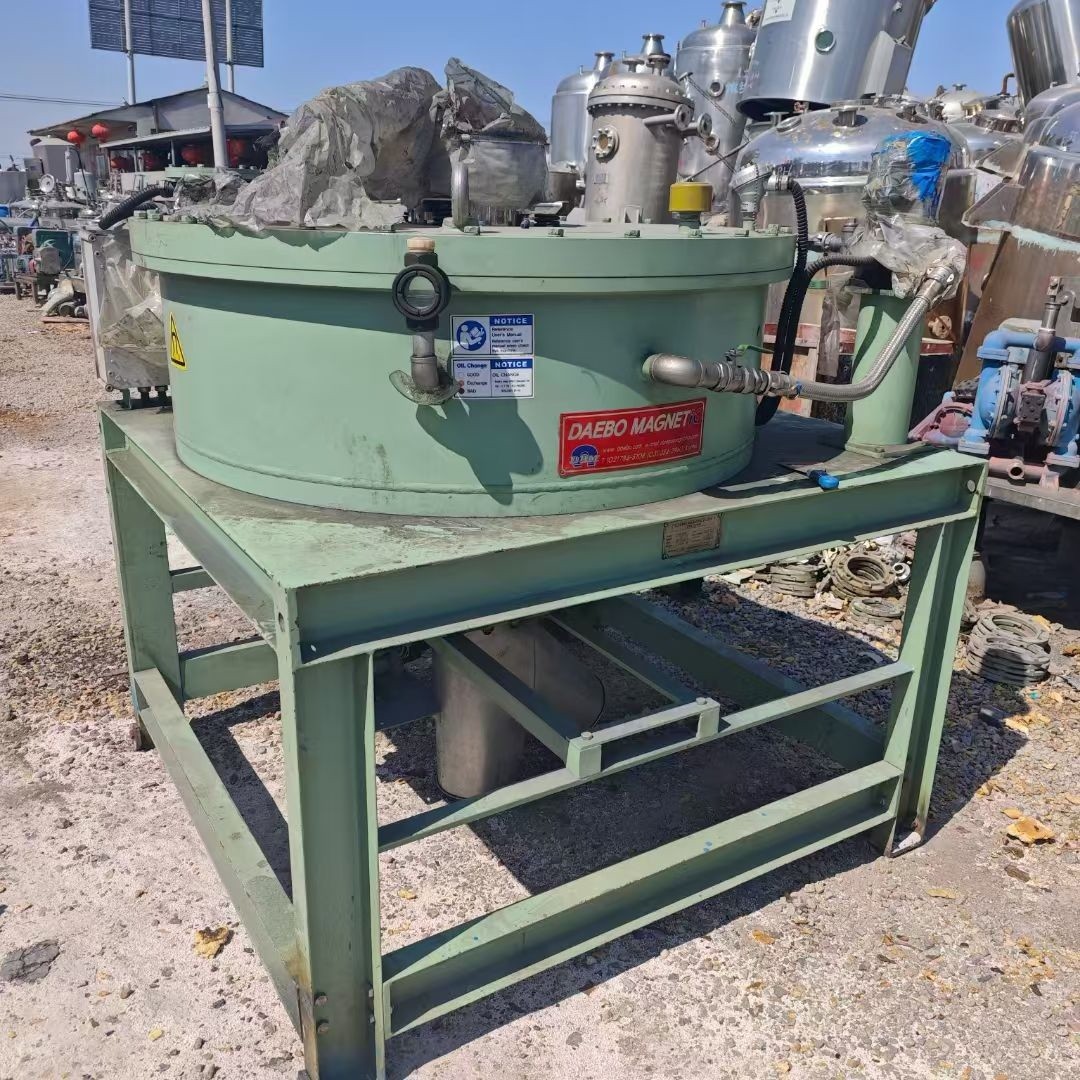 Used Korean Dabao Emf-D250S Electromagnetic Iron Remover Used Dry Powder Slurry Electromagnetic Magnetic Separator