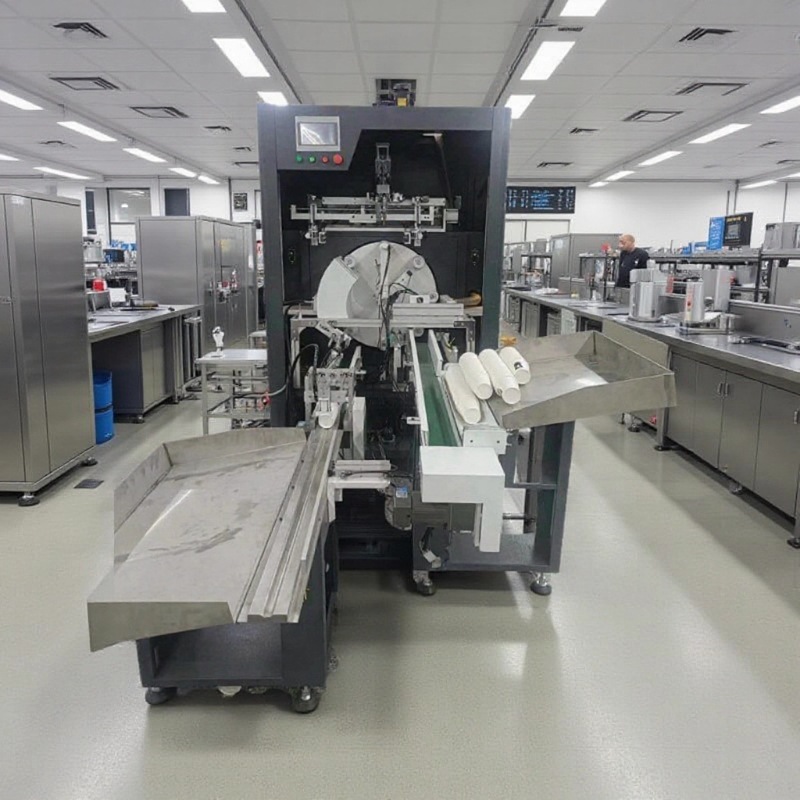 Automatic Vertical Turntable Screen Printing Machine, Milk Tea Cup Plastic Cup Screen Printing Machine, Light Label Color Set Positioning Screen Printing Machine