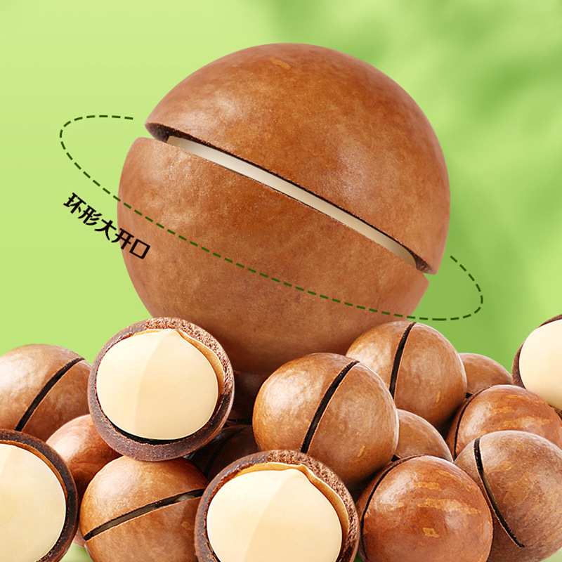 Baicao Flavored Macadamia Nuts 30g Box Size 150 Packages Nuts Dried Fruit Creamy Snacks Popular Snacks