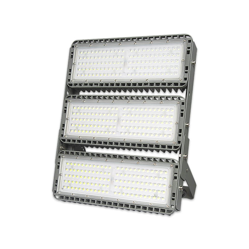 Customized Energy-Saving Tunnel Lights Waterproof 300W Square High Pole Construction Site Projection Lighting Outdoor Led Module Floodlights