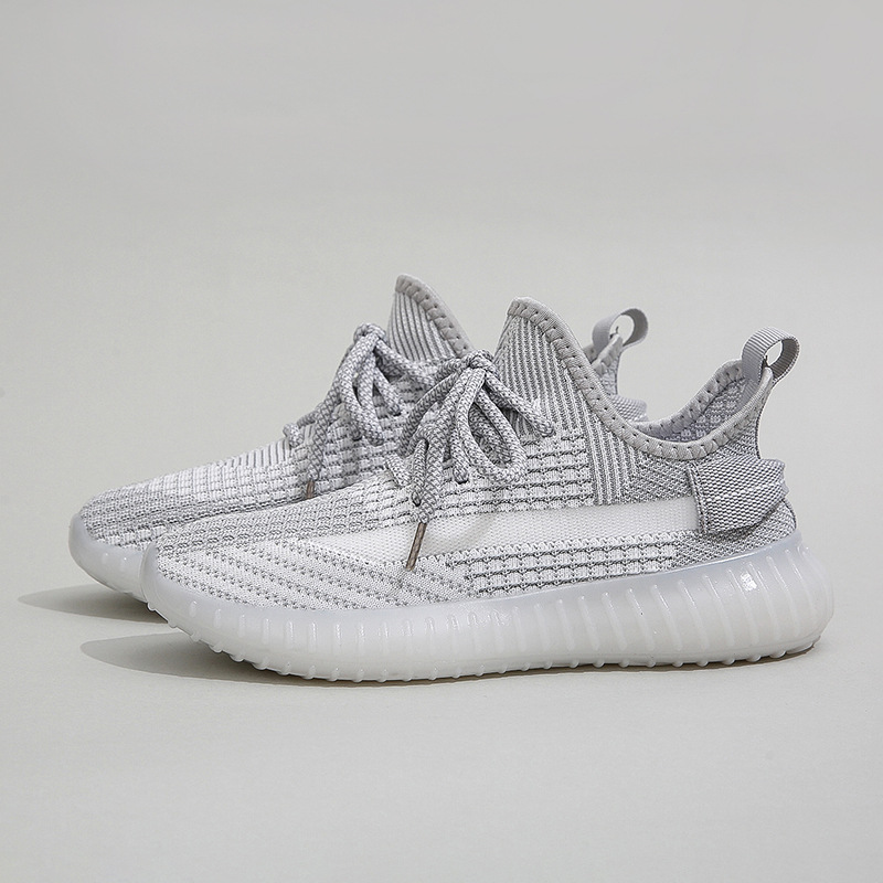 2024 New Spring Flyweave Mesh Shoes Coconut Women's Shoes Summer Breathable Casual Shoes Sports Shoes Easiest for Match Dad Trendy Shoes