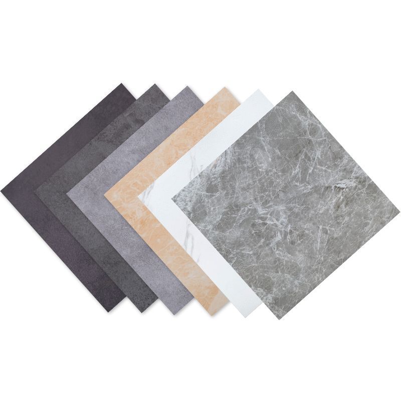 Matte 600x600PVC floor self-adhesive plastic wear-resistant thickened waterproof floor leather cement floor Net red floor sticker