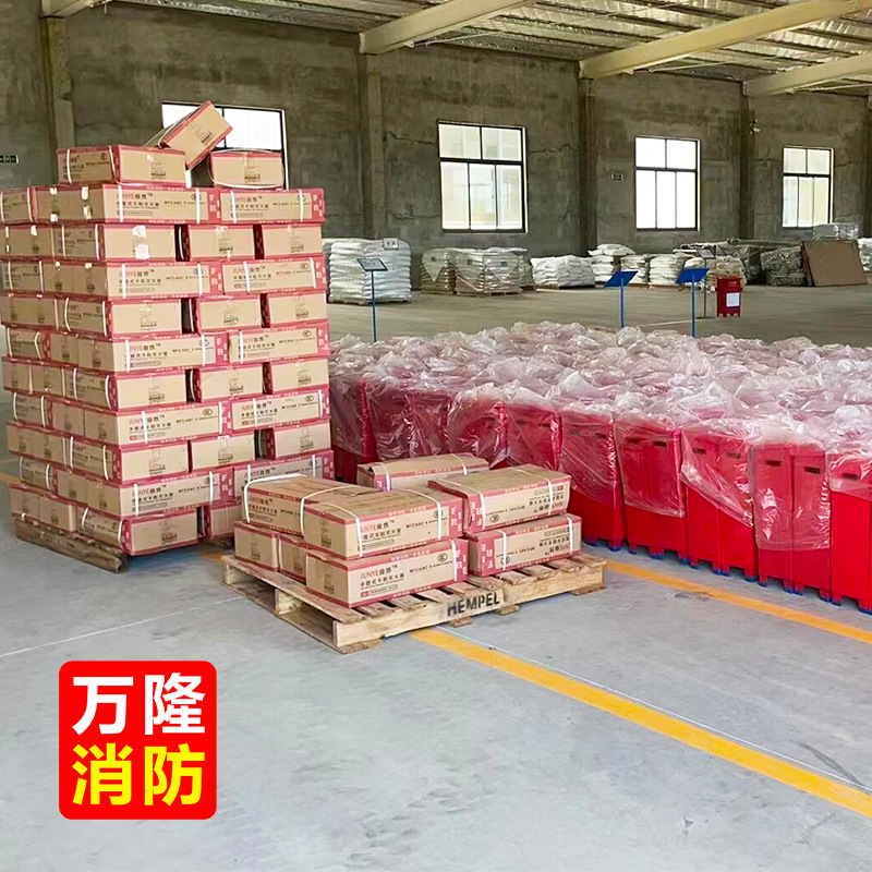 Factory wholesale dry powder fire extinguisher box 2kg4kg fire inspection mask box stainless steel fire extinguisher box Guangzhou