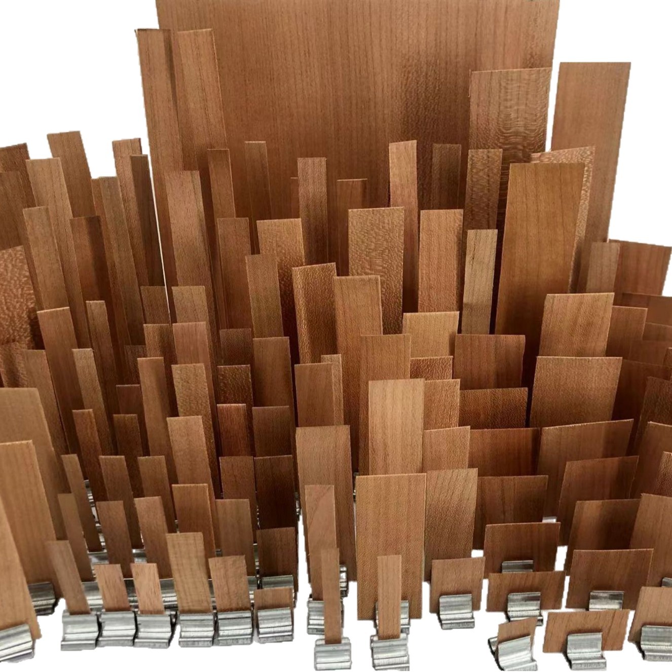 0.5mm cross-border wholesale Cup candle wick North American cherry wood handmade DIY aromatherapy candle household wood chip candle wick