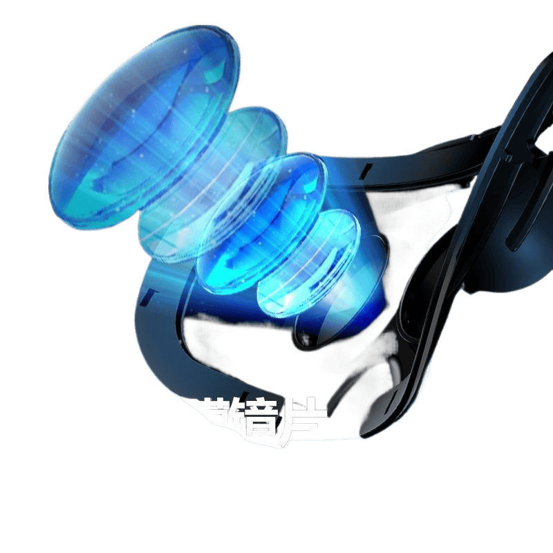 Vr Glasses Mobile Phone Head-Mounted Stereo 3D Movie Virtual Reality 3D Game Eyes Somatosensory Ar Smart