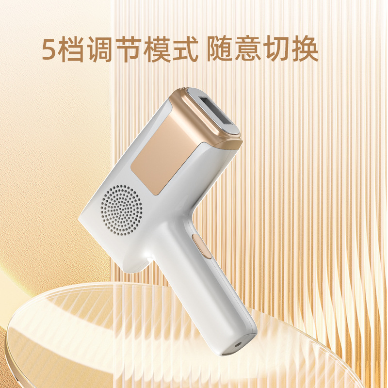 For export only gun type hair removal device ice feeling painless sapphire household shaving device female strong pulse freezing point hair removal instrument