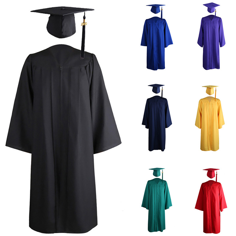 2025 Bachelor's Uniforms College Students Undergraduation Graduation Uniforms Suits Dresses Master's Uniforms Doctor Uniforms Performance Bachelor's Uniforms