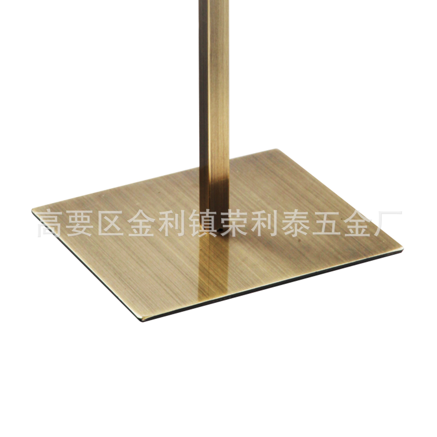 Clothing Window Display Props Stainless Steel Hat Holder Island Counter Hat Shelf Island Display Rack