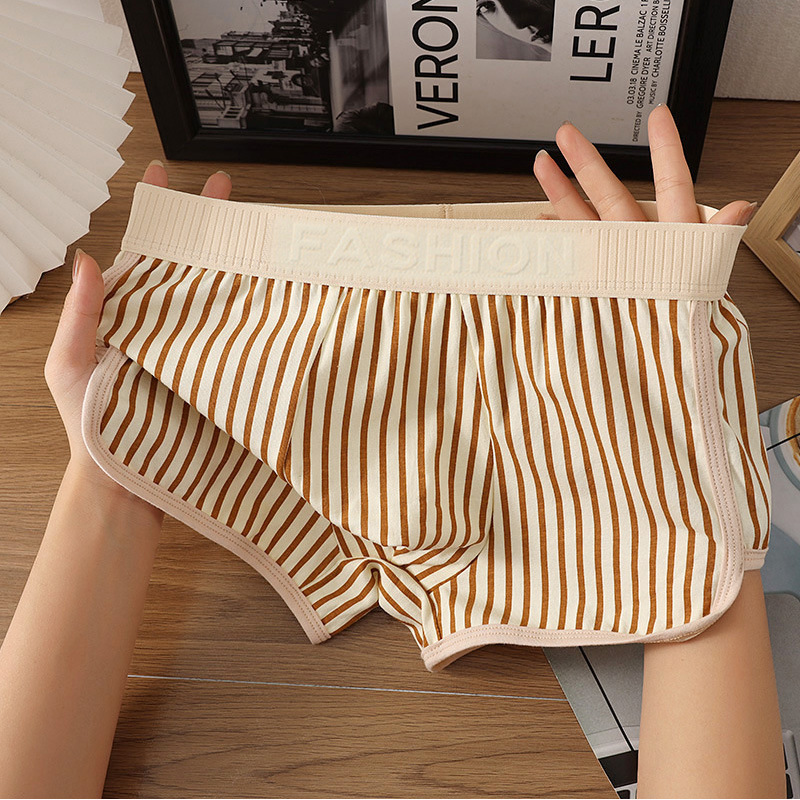 Striped Arlo Pants Striped Underwear Cotton Boxers Personalized Printed Comfortable Soft Cotton Teenager Boxers