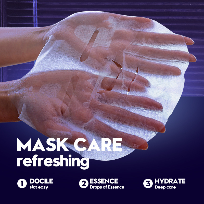 Full English Men's Facial Mask 25g Sadoer Cool Men's Hydrating Mask Patch Cross-Border Export Wholesale