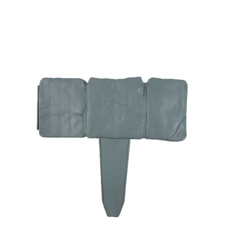 Sheet Plastic Fence Partition Fence Imitation Stone Courtyard Outdoor Lawn Villa Decorative Gardening Durable Small Fence