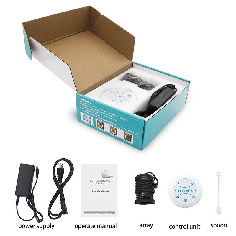 Source manufacturers Amazon explosions FOOT SPA mini foot therapy instrument portable round ion foot bath instrument