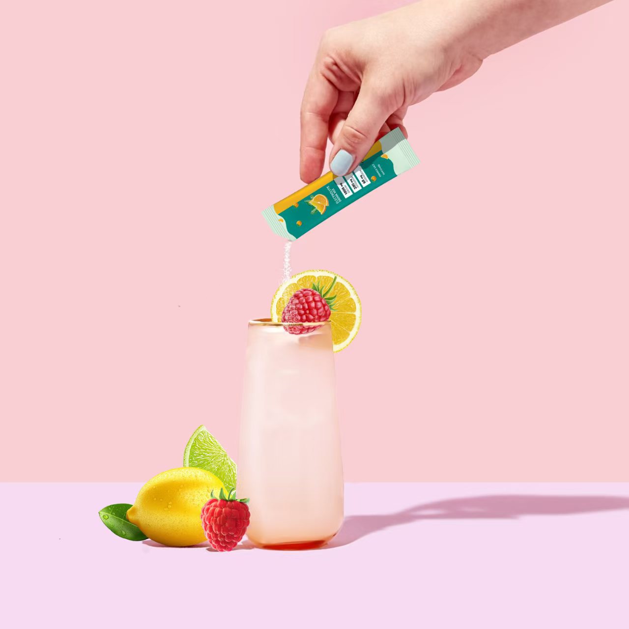 Amazon's New Best-Selling Cross-Border Electrolyte Drink Powder 4 Flavors Electrolytes Can Be Oem